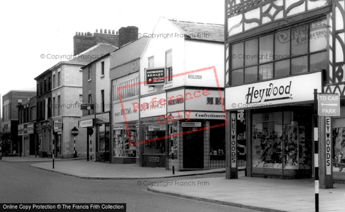 Photo of Runcorn, Church Street c.1965