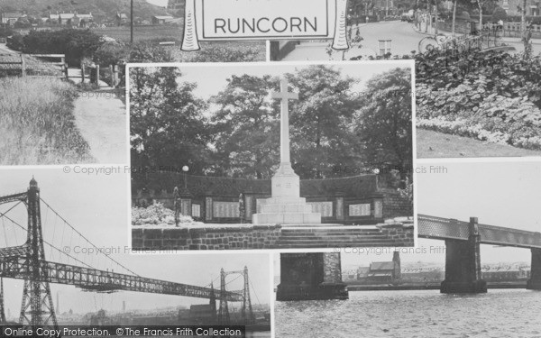Photo of Runcorn, Composite c.1955