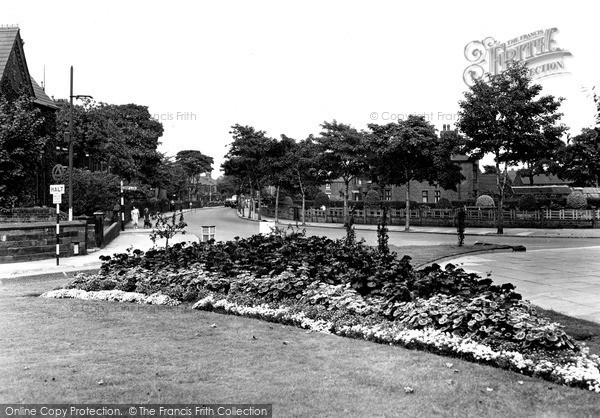 Photo of Runcorn, Greenway Road From The Memorial c.1955