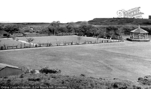 Photo of Runcorn, Highlands Road Bowling Green c.1955