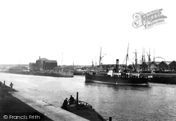 Runcorn Pierhead, Manchester Ship Canal  1894, Runcorn
