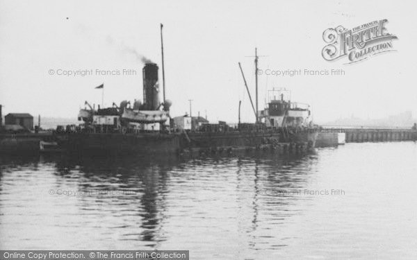 Photo of Runcorn, Ship In The Docks c.1955