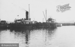 Ship In The Docks c.1955, Runcorn