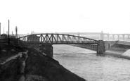 Runcorn, Swing Bridge and Canal 1900