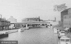 The Basin And Bridge c.1965, Runcorn