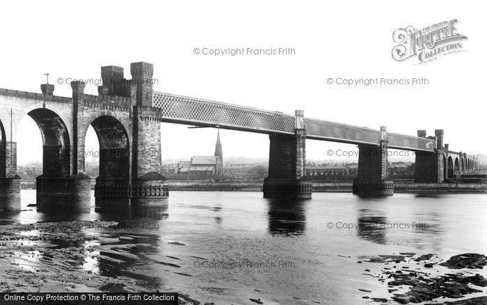 Photo of Runcorn, The Railway Viaduct 1900
