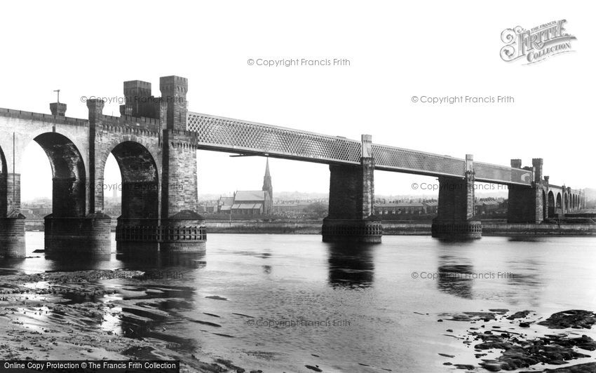 Runcorn, the Railway Viaduct 1900