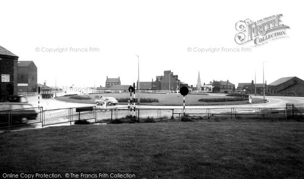 Photo of Runcorn, The Roundabout c.1965