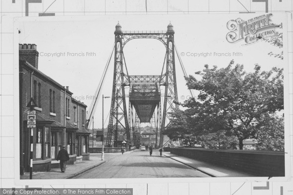 Photo of Runcorn, The Transporter Bridge c.1955