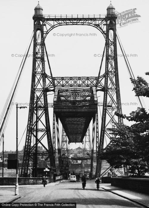 Photo of Runcorn, The Transporter Bridge c.1955