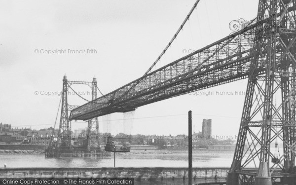 Photo of Runcorn, The Transporter Bridge c.1955