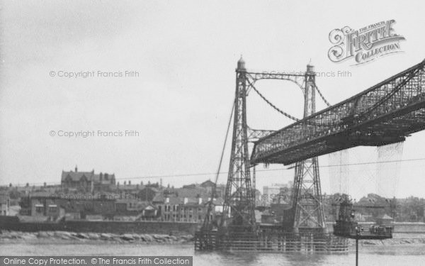 Photo of Runcorn, The Transporter Bridge c.1955