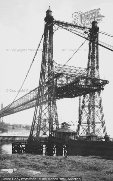 Photo of Runcorn, The Transporter Bridge c.1955