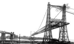 The Transporter Bridge c.1955, Runcorn