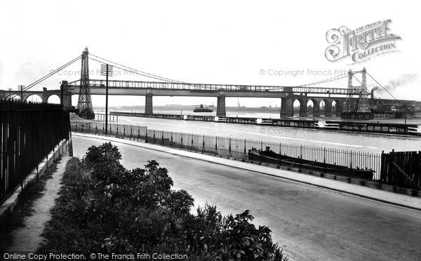 Photo of Runcorn, the Two Bridges 1929