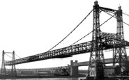 Runcorn, Transporter Bridge c1955
