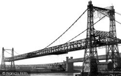Transporter Bridge c.1955, Runcorn