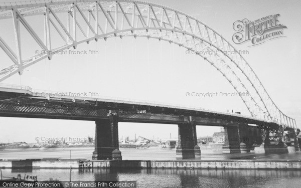 Photo of Runcorn, Widnes Bridge c.1955