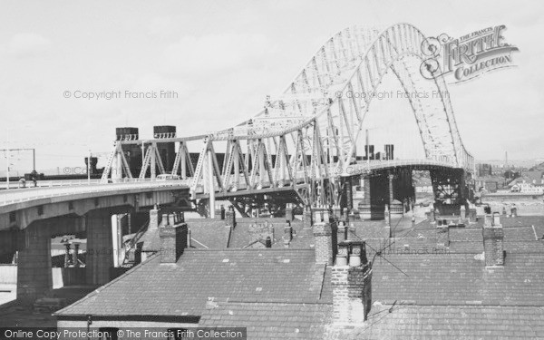 Photo of Runcorn, Widnes Bridge c.1961