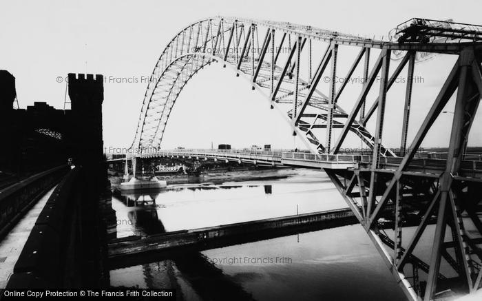 Photo of Runcorn, Widnes Bridge c.1961