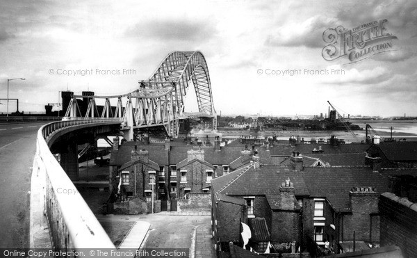 Photo of Runcorn, Widnes Bridge c.1965