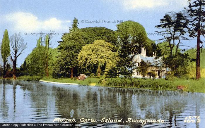 Photo of Runnymede, Magna Carta Island c.1960