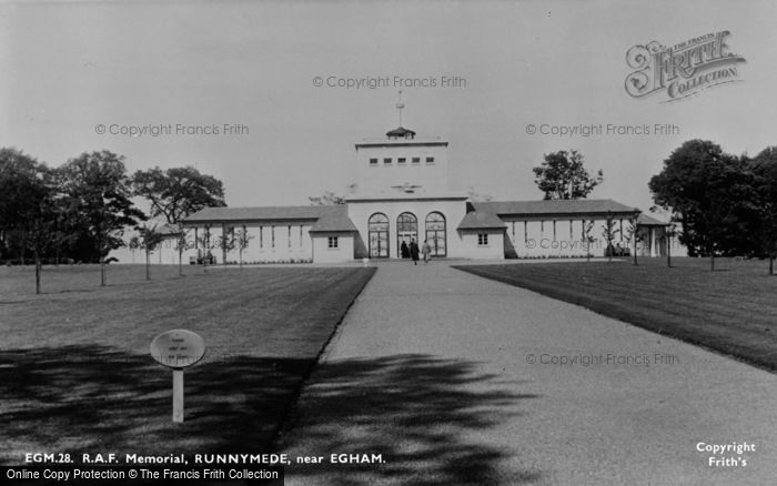 Photo of Runnymede, RAF Memorial c.1960