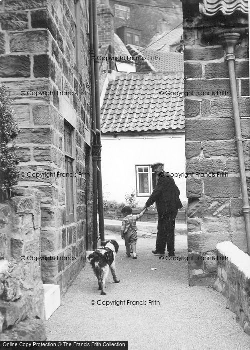 Photo of Runswick, An Alley c.1955