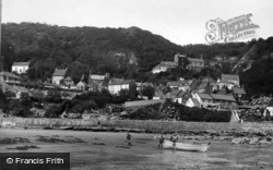 Runswick, Bay From The Cliffs 1936, Runswick Bay