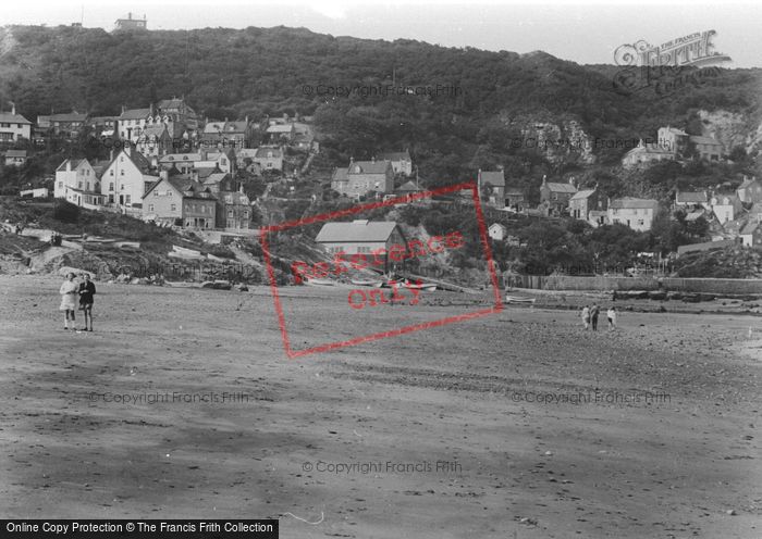 Photo of Runswick, Bay, The Sands 1927