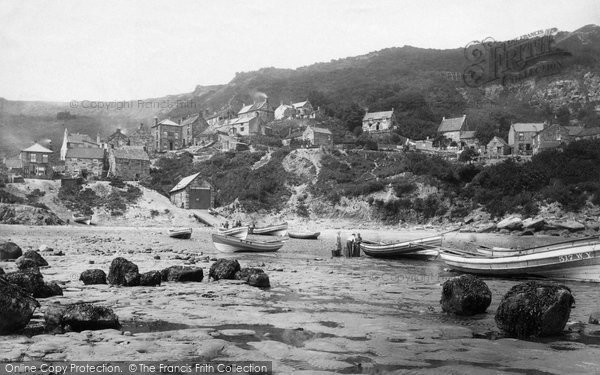 Photo of Runswick, From The Beach c.1885