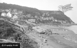 Runswick, From The Cliffs 1936, Runswick Bay