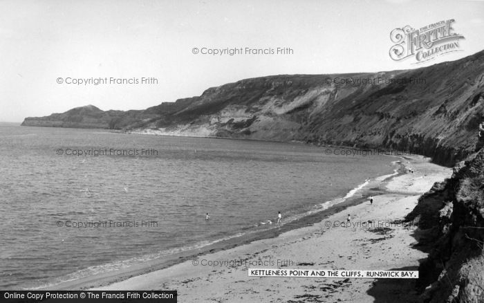 Photo of Runswick, Kettleness Point And The Cliffs c.1960