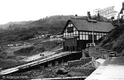 Runswick, Lifeboat Station c.1955, Runswick Bay
