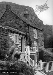 Runswick, Picturesque Cottage c.1955, Runswick Bay