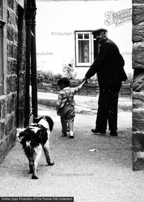 Photo of Runswick, Taking A Walk c.1955