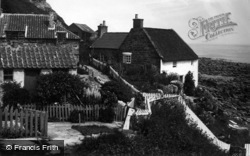 Runswick, Thatched Cottage 1936, Runswick Bay