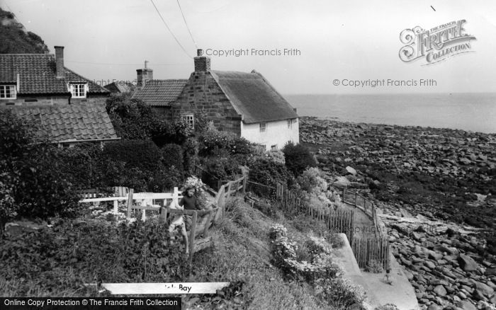 Photo of Runswick, Thatched Cottage c.1965