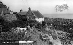 Runswick, Thatched Cottage c.1965, Runswick Bay