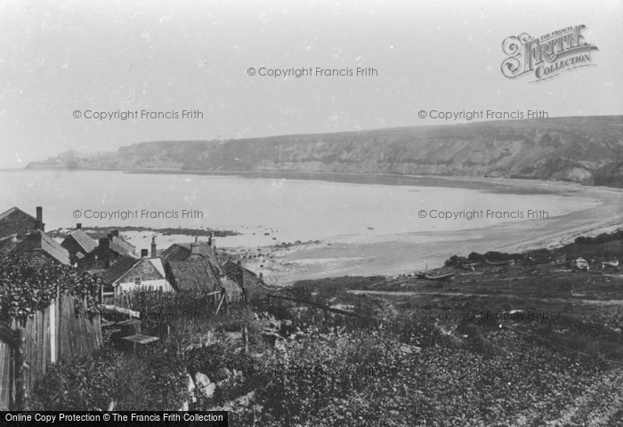 Photo of Runswick, The Bay c.1885