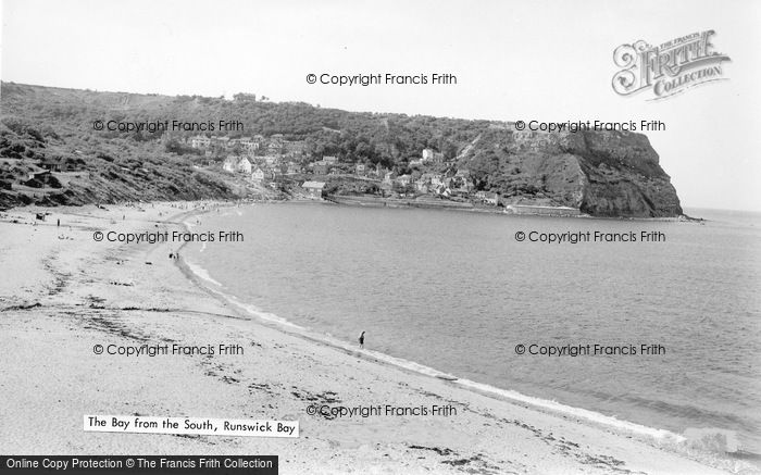 Photo of Runswick, The Bay From The South c.1960