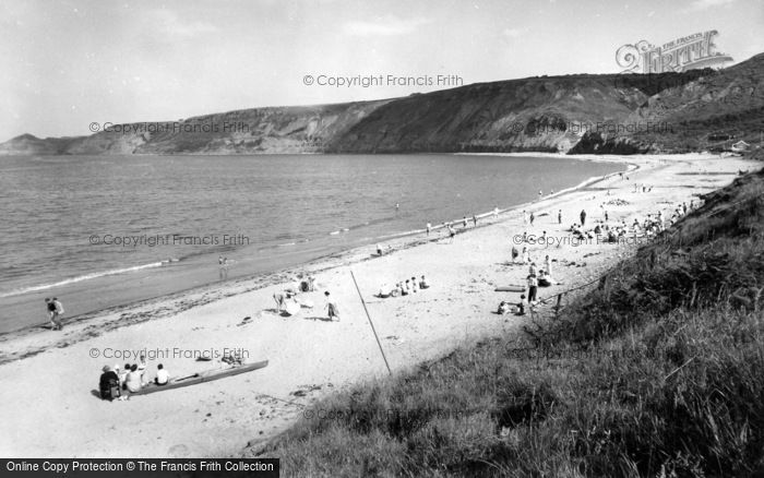 Photo of Runswick, The Beach And Headland c.1955