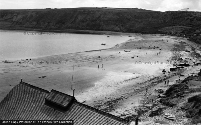 Photo of Runswick, The Beach c.1955