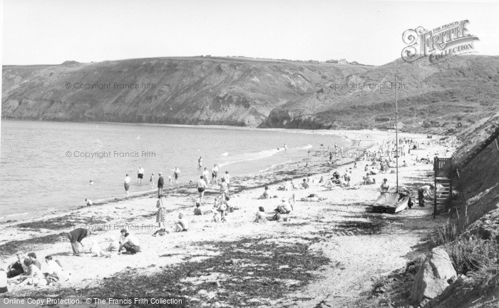 Photo of Runswick, The Beach c.1955