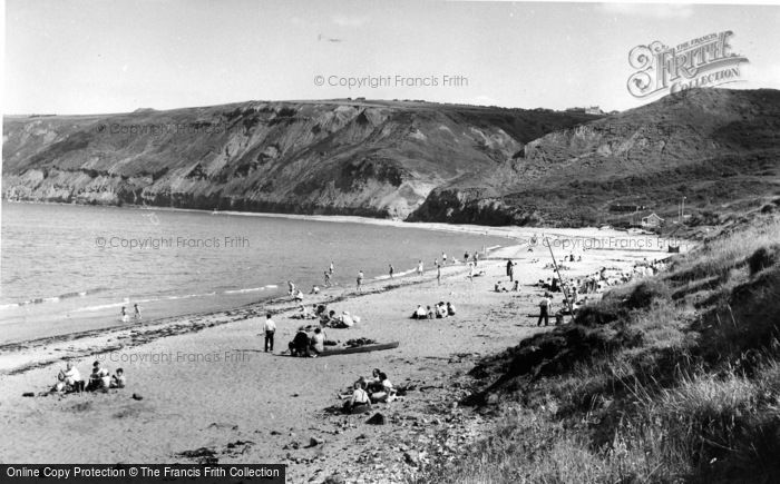 Photo of Runswick, The Beach c.1955