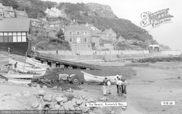 Photo of Runswick, The Beach c.1965