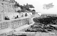 Runswick, The Seawall c.1965, Runswick Bay