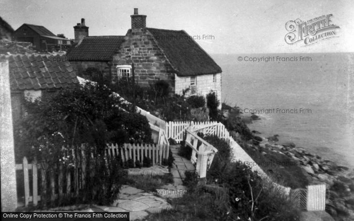 Photo of Runswick, The Thatched Cottage c.1900