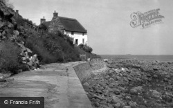 Runswick, The Thatched Cottage c.1955, Runswick Bay
