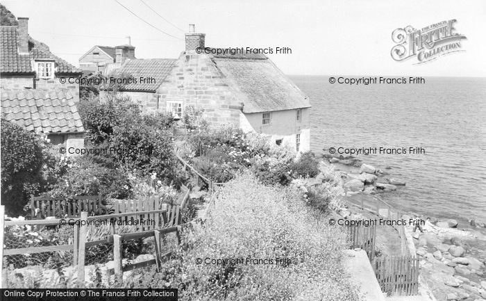Photo of Runswick, The Thatched Cottage c.1965